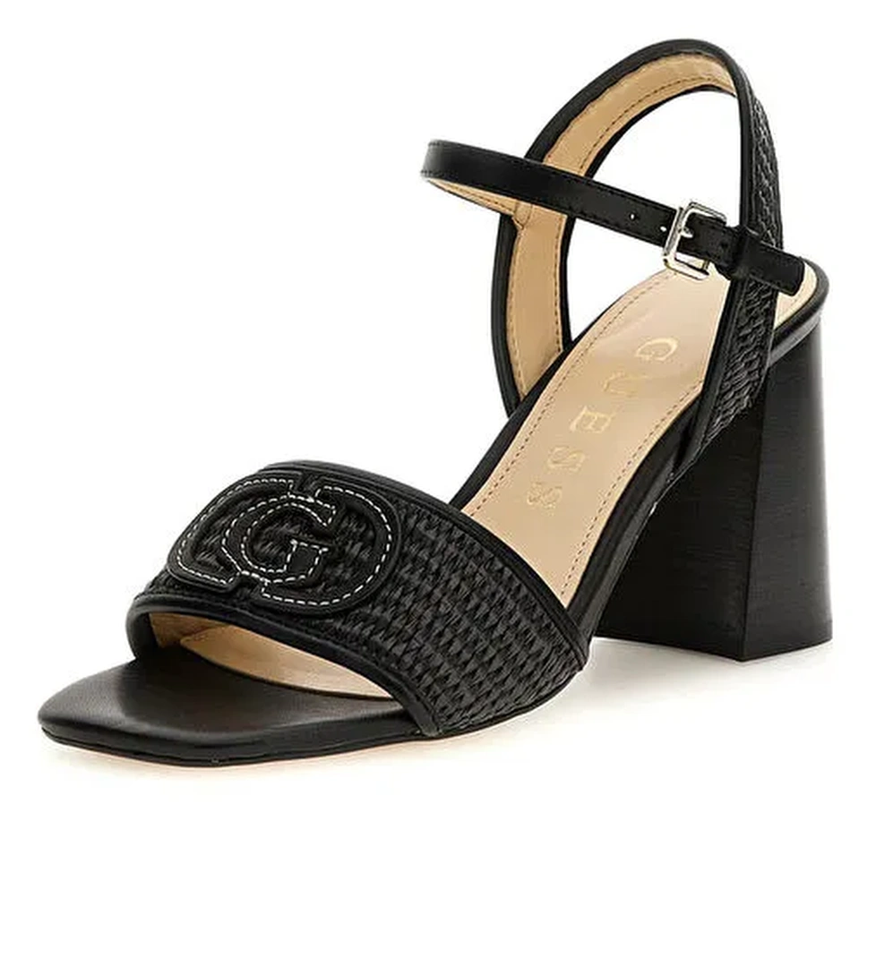 Guess Guess Siyah Kadın Topuklu Ayakkabı FLJGNKFAB03-BLACK model görseli