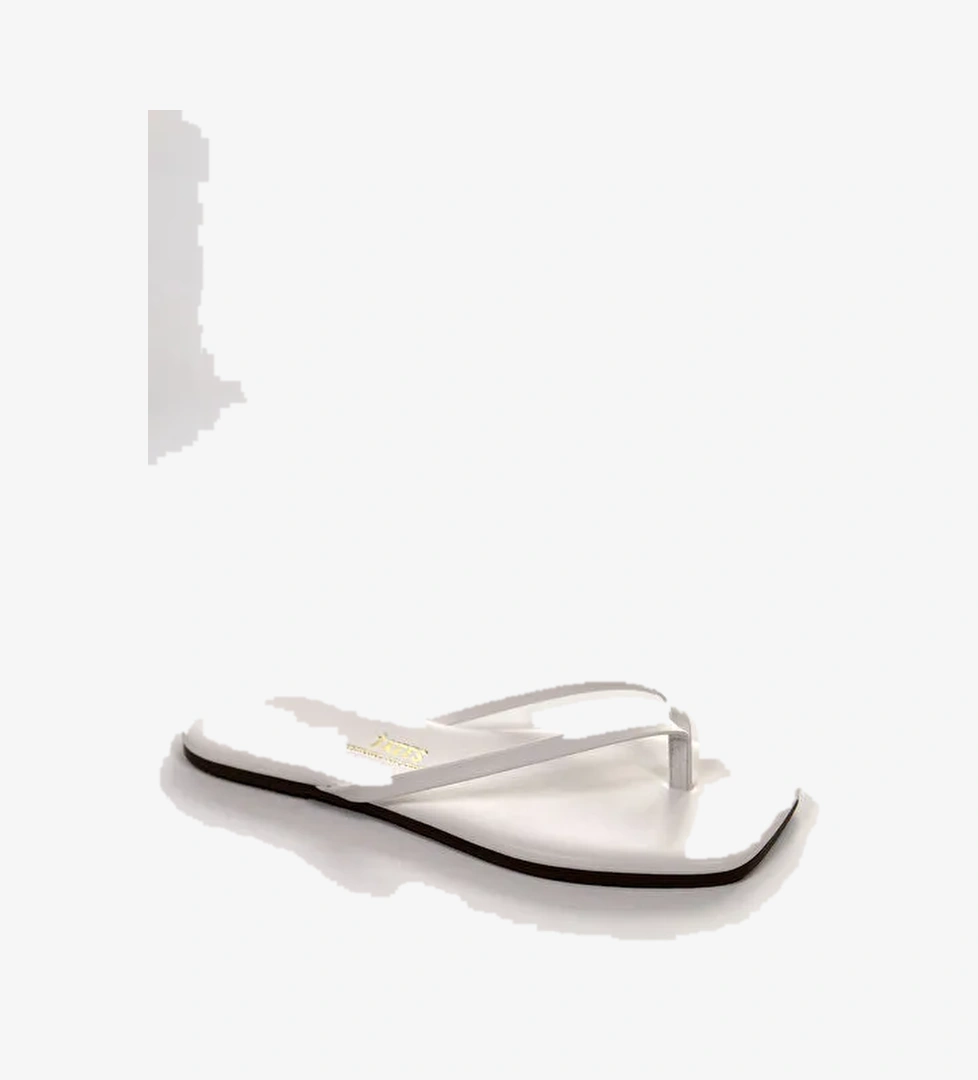 Tkees Tkees Beyaz Kadın Plaj Terliği TK-1011 Boyner'de! Beyaz - 1. görsel