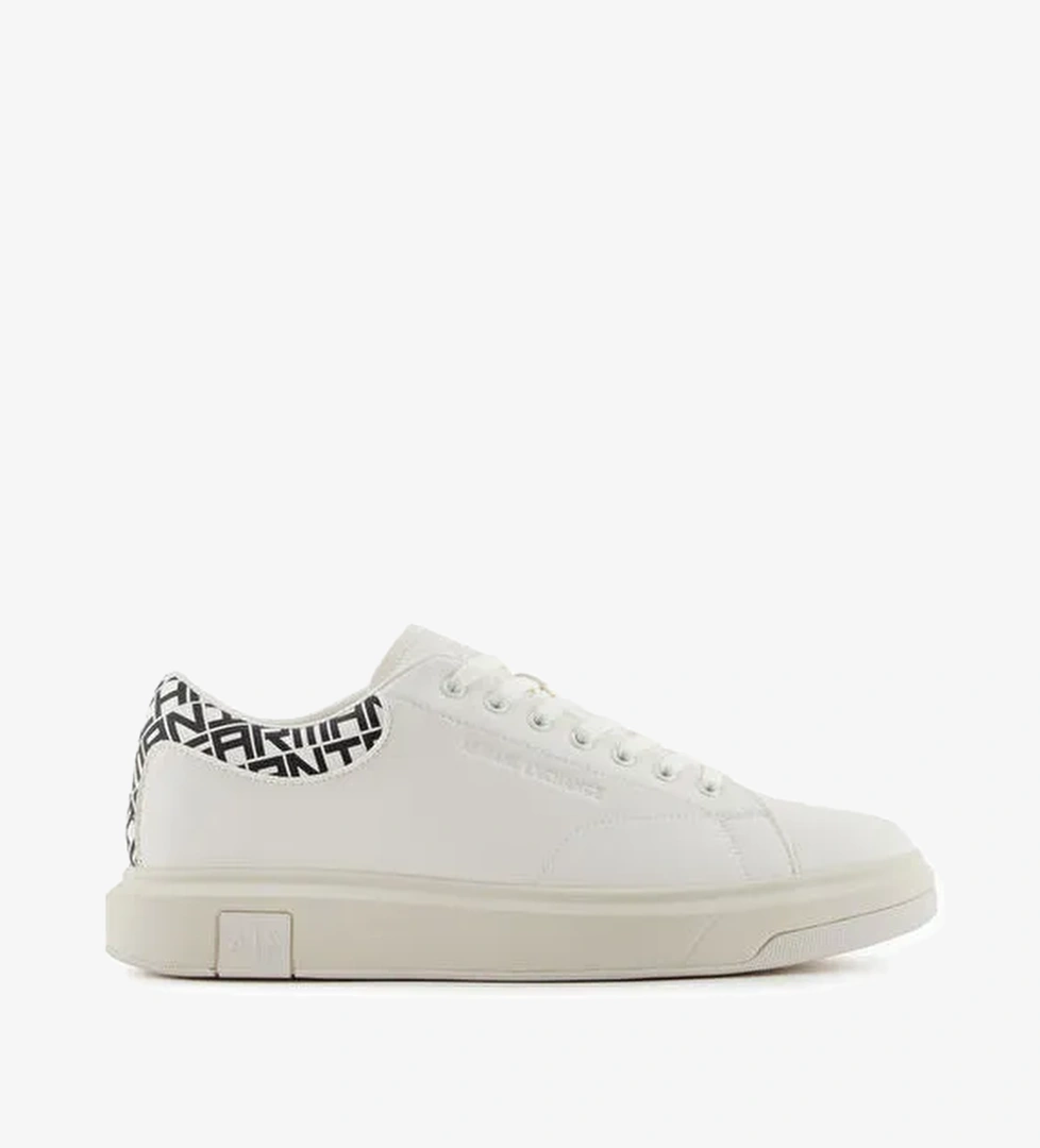 Armani Exchange Ekru Erkek Sneaker XUX123 - Görsel 1