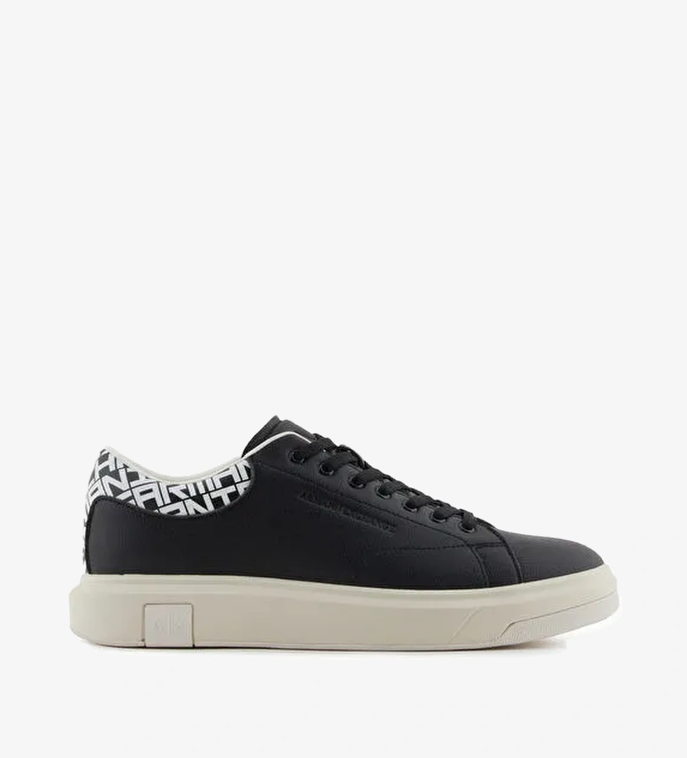 Armani Exchange Siyah Erkek Sneaker XUX123XV761-N814 - Görsel 1
