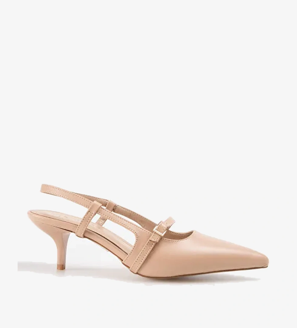 F By Fabrika Vizon Kadın Topuklu Ayakkabı ALCARA - Görsel 1