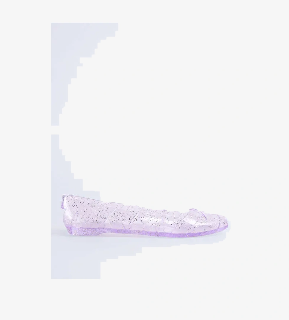 F By Fabrika F By Fabrika Pembe Şeffaf Kadın Plaj Terliği Bruan model görseli