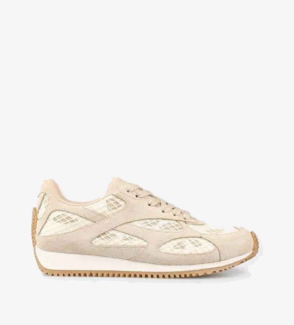 Bej Kadın Spor Ayakkabı - Görsel 1