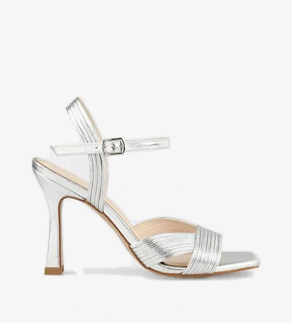 Lame Kadın Topuklu Sandalet - Görsel 1