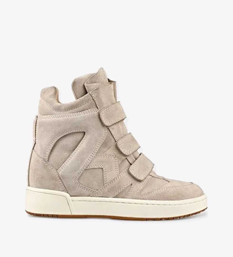 Bej Deri Kadın Spor Bot - Görsel 1