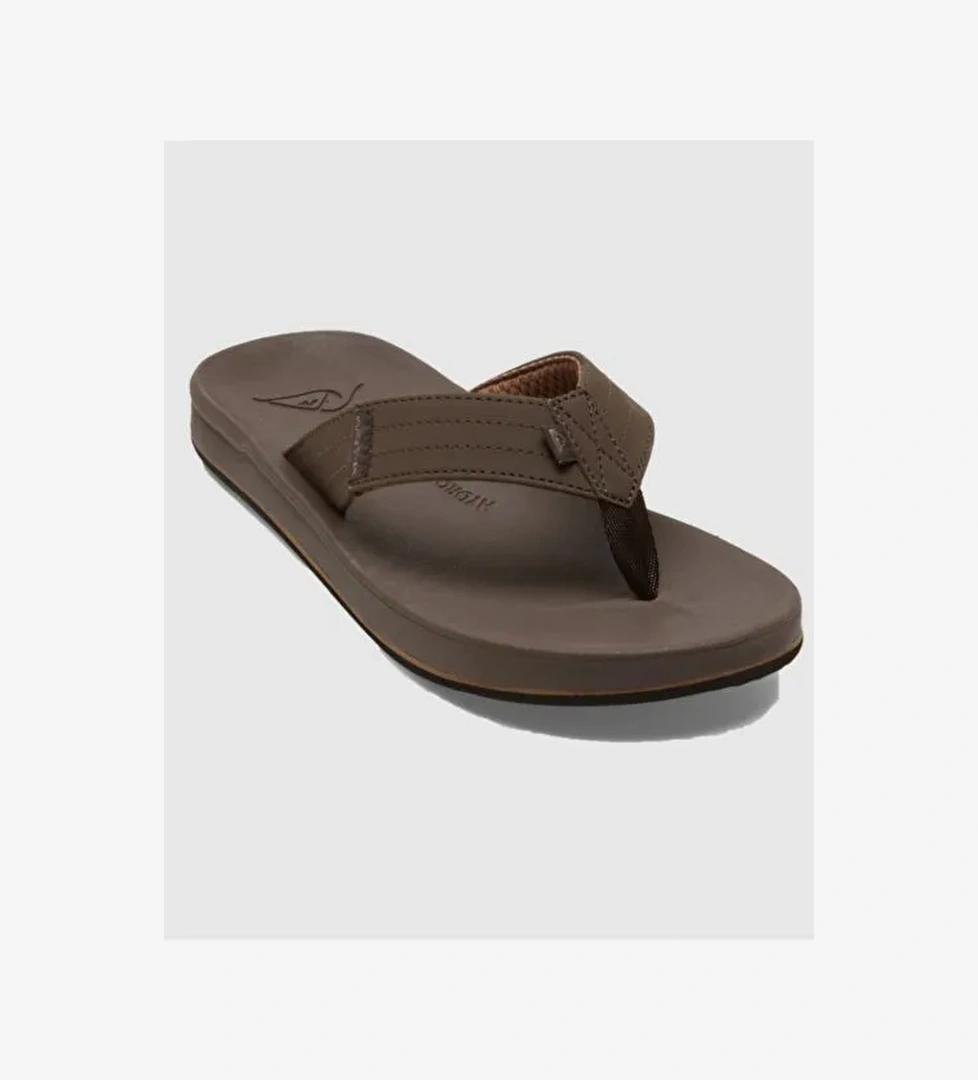 Quiksilver Rivi III Flip Flops in Brown Erkek Terlik AQYL101357 Kahve - Görsel 1