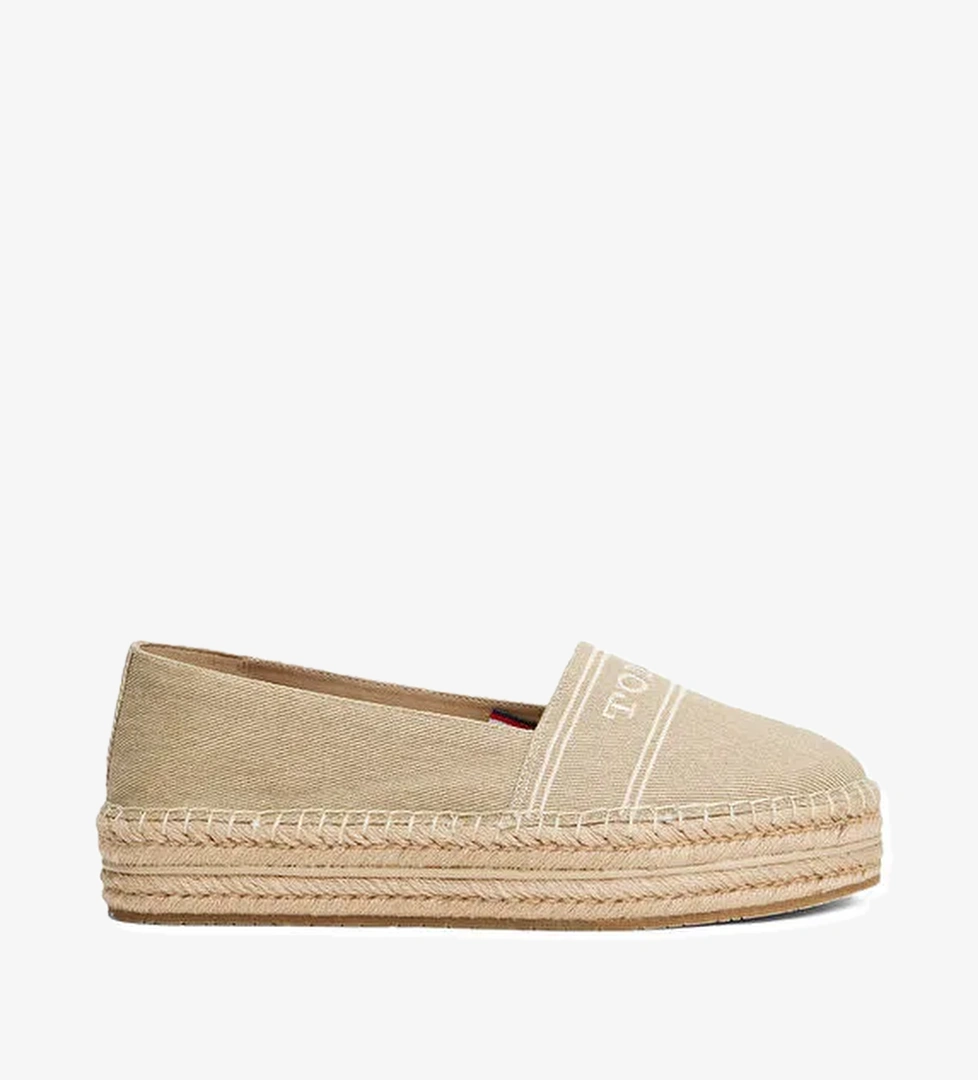 Tommy Hilfiger Tommy Hilfiger Lacivert Bej Kadın Espadril Fw0fw08543 model görseli