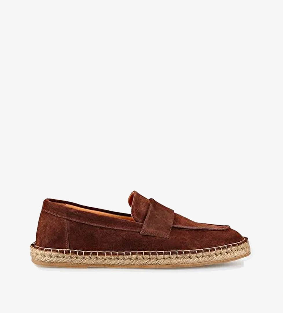 Kahve Deri Erkek Günlük Ayakkabı - Görsel 1