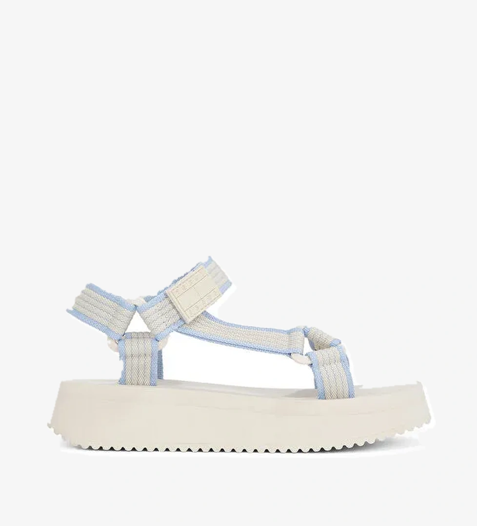 Tommy Hilfiger Ekru Kadın Sandalet EN0EN02747