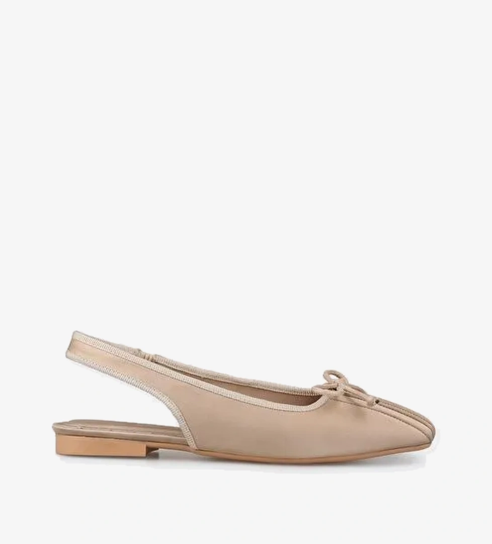 Bej Kadın Günlük Ayakkabı - Görsel 1