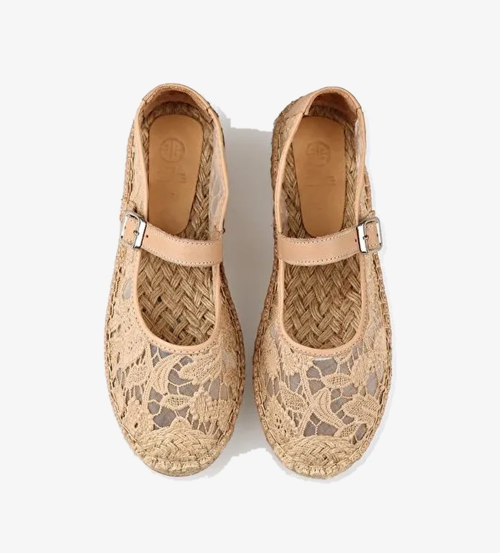 Naturel Kadın Espadril - Görsel 1