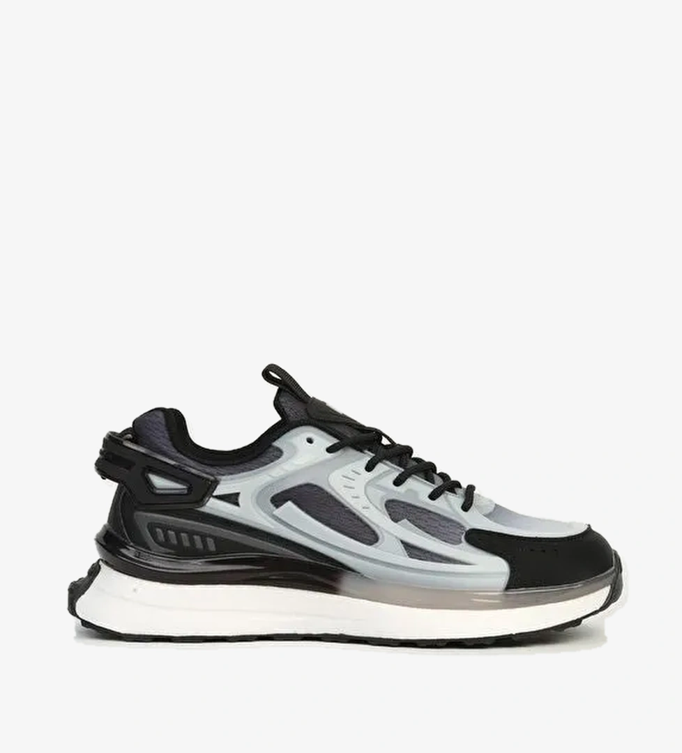 Pierre Cardin Gri Siyah Erkek Spor Ayakkabı İTHAL PCI-10105 - Görsel 1