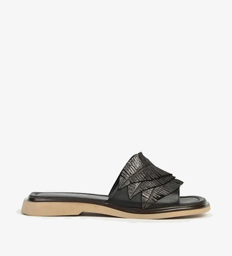 Pierre Cardin Siyah Kadın Terlik PC-54624 - Görsel 1