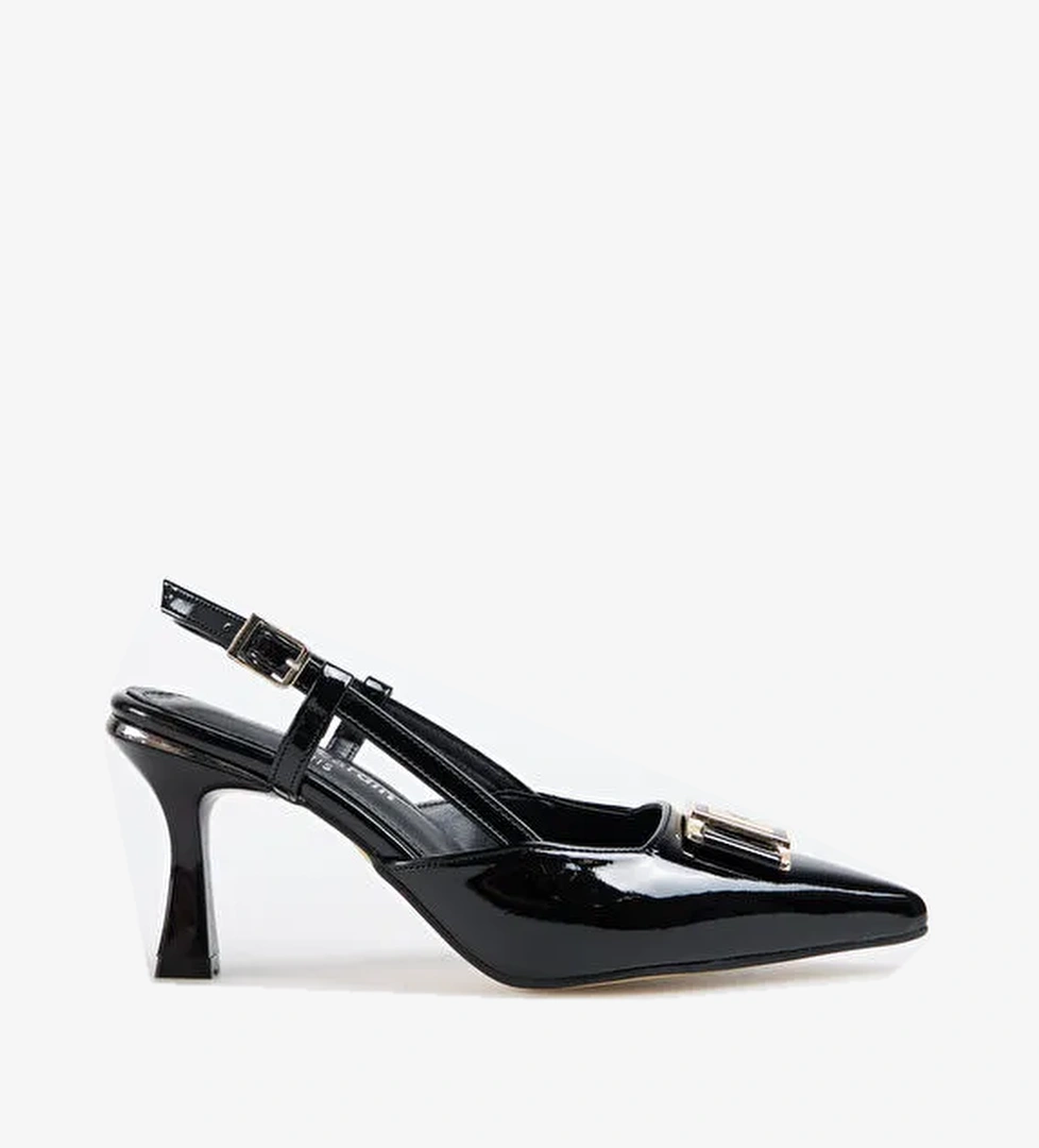 Pierre Cardin Siyah Kadın Topuklu Ayakkabı PC-54707