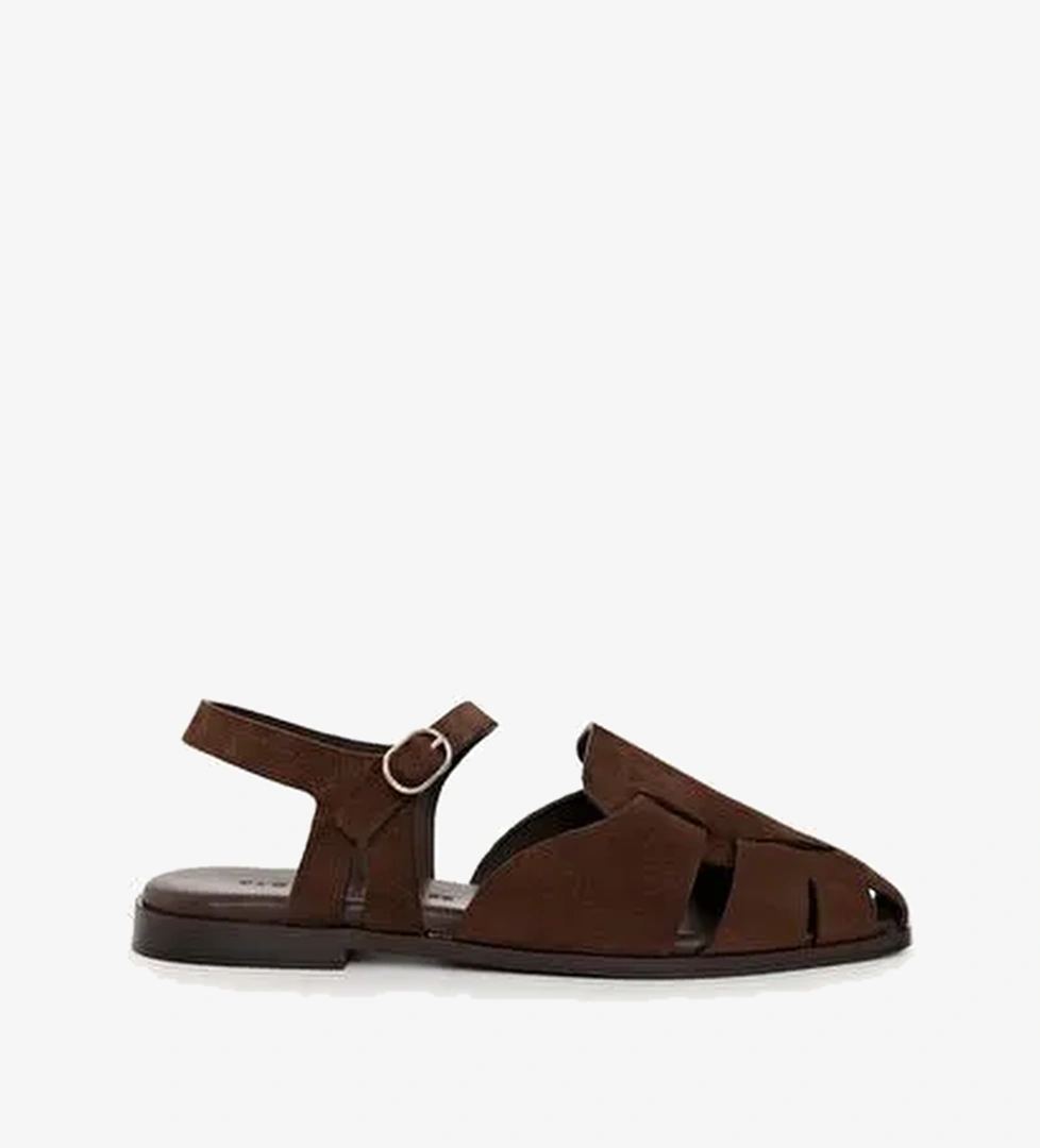 Deri Balıkçı Sandaleti - Görsel 1