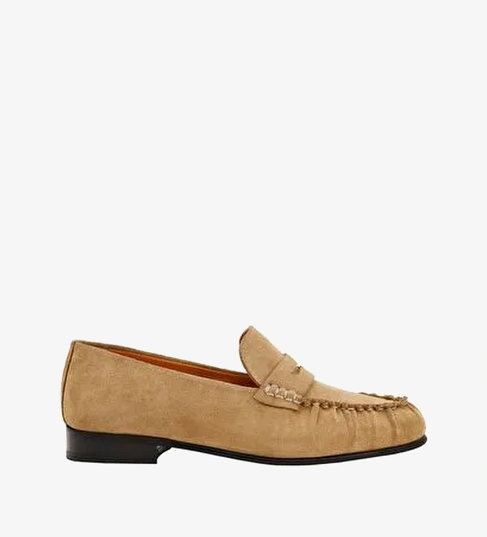 Saraç Detaylı Deri Loafer - Görsel 1