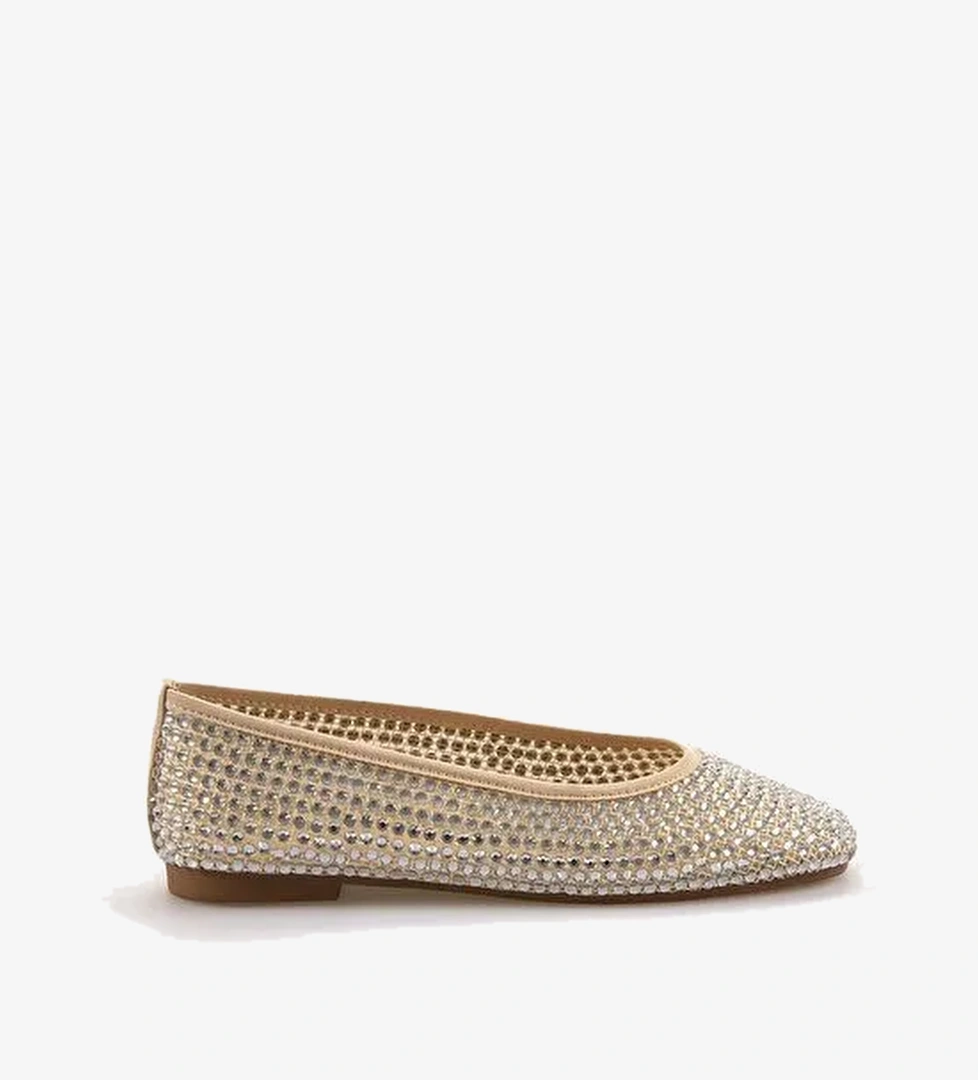 Rouge Kadın Taşlı Babet 138D - Görsel 1