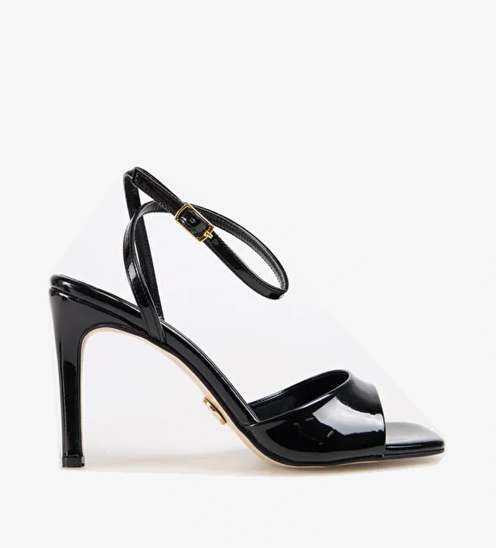 Fabrika Siyah Kadın Topuklu Ayakkabı BILLIE - Görsel 1