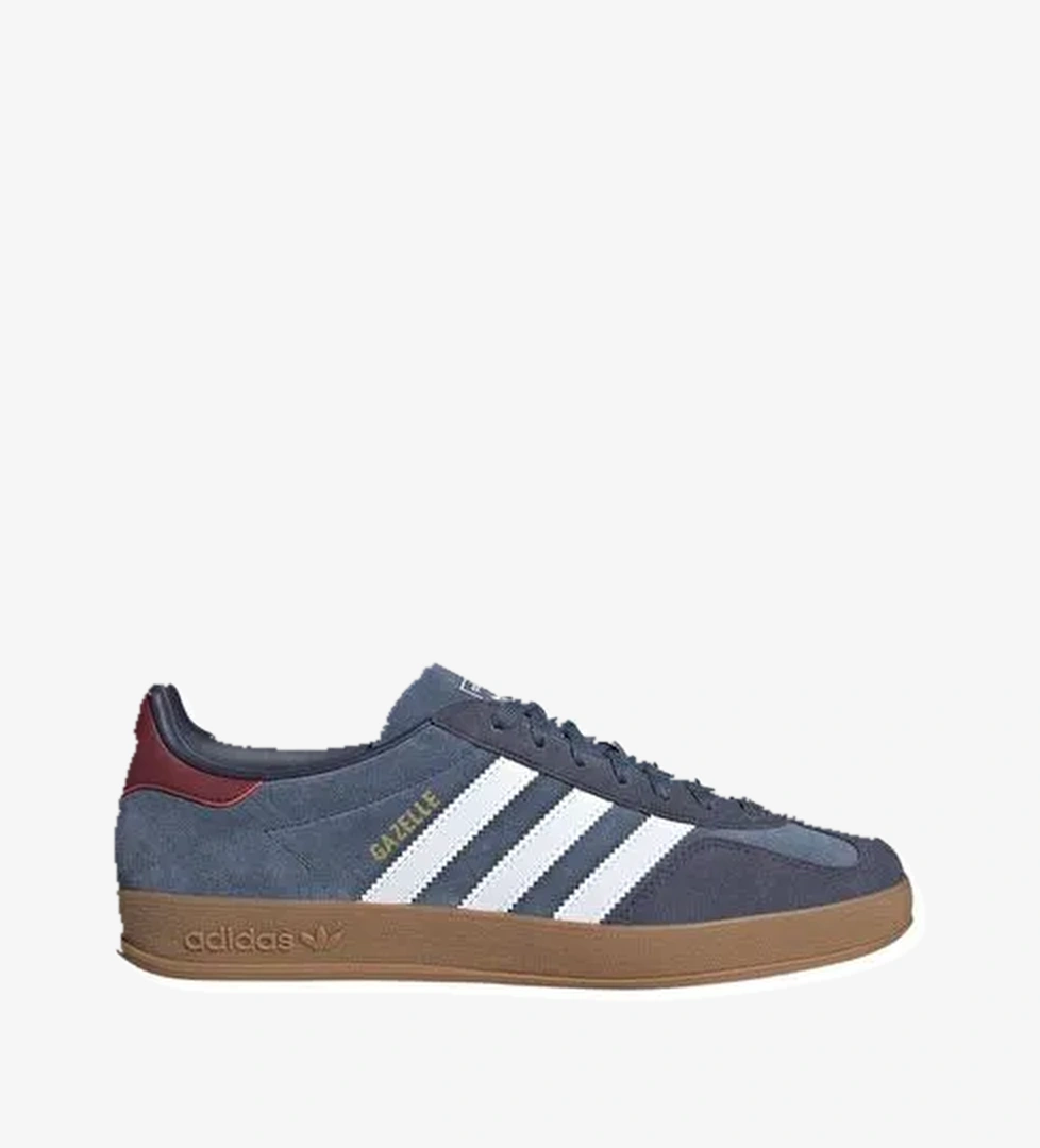 adidas Erkek Mavi Sneaker GAZELLE INDOOR JI3522 - Görsel 1