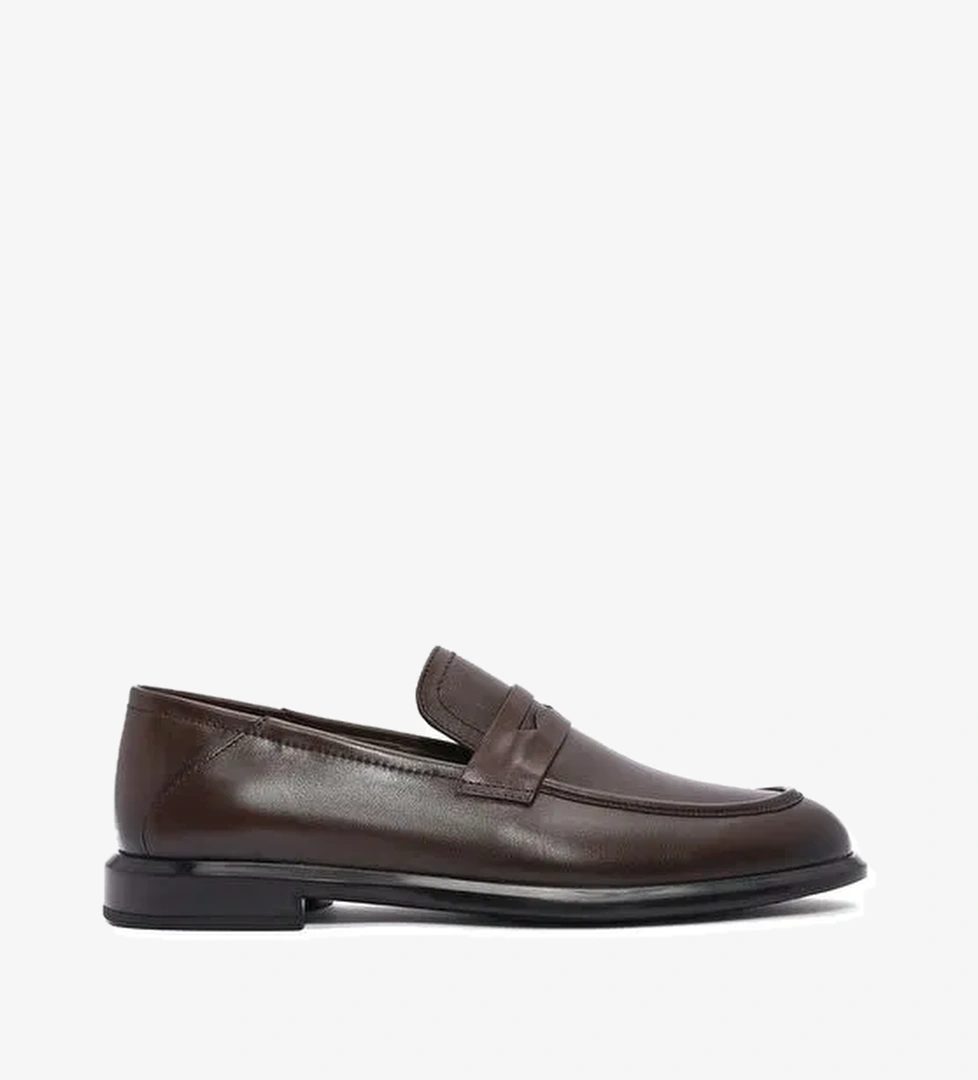 Derimod Derimod Erkek Kahverengi Deri Casual Loafer 25SFD601318 Boyner'de! Kahverengi - 1. görsel