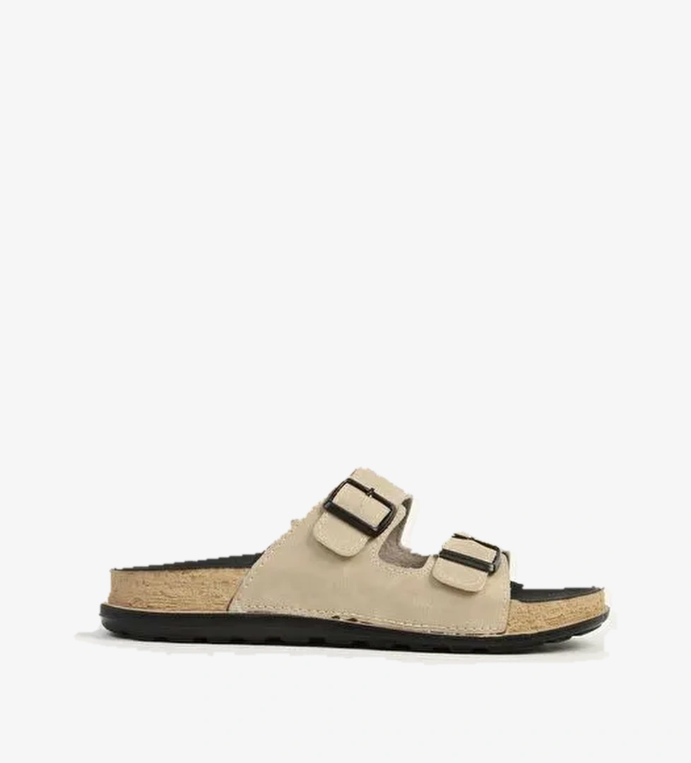 Pierre Cardin Krem Kadın Terlik PC-7428 - Görsel 1