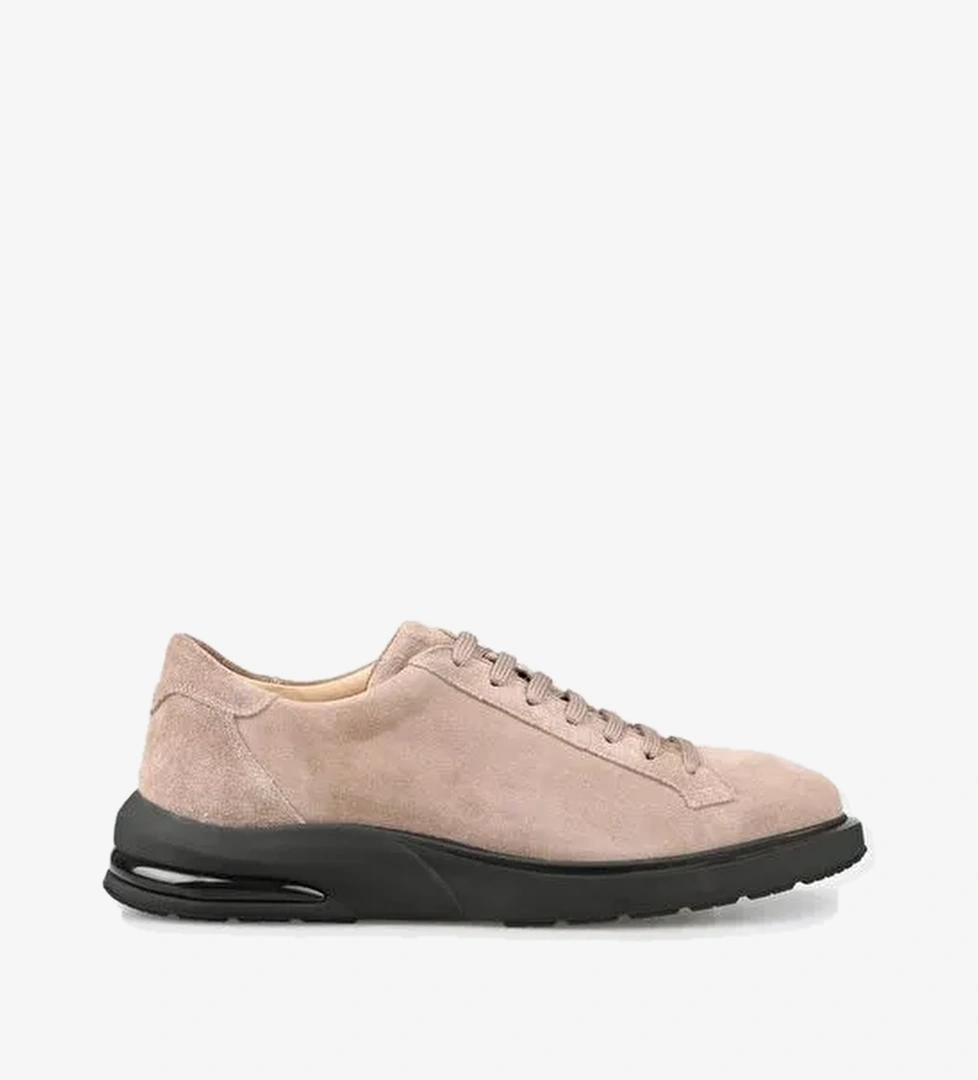 Vizon Deri Erkek Günlük Ayakkabı - Görsel 1