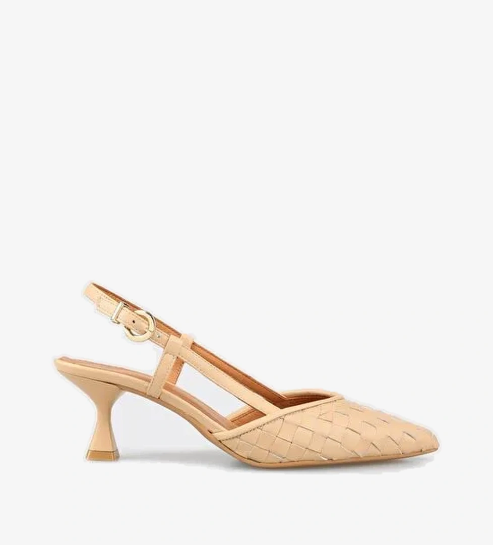 Naturel Deri Kadın Günlük Ayakkabı - Görsel 1