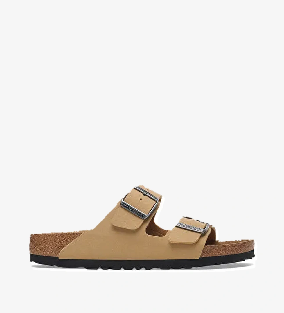 Birkenstock Bej Kadın Nubuk Terlik ARIZONA BF NU