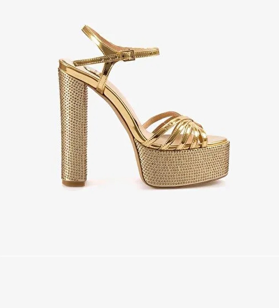 Mocassini Kadın Gece & Abiye Ayakkabı H6681 - Görsel 1