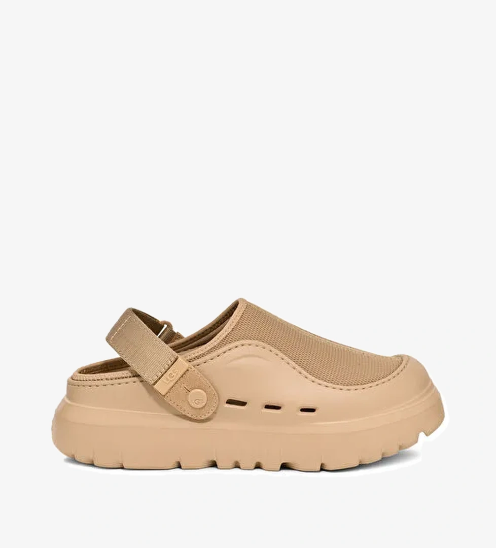 Ugg Bej Erkek Sandalet PEAKMOD - Görsel 1