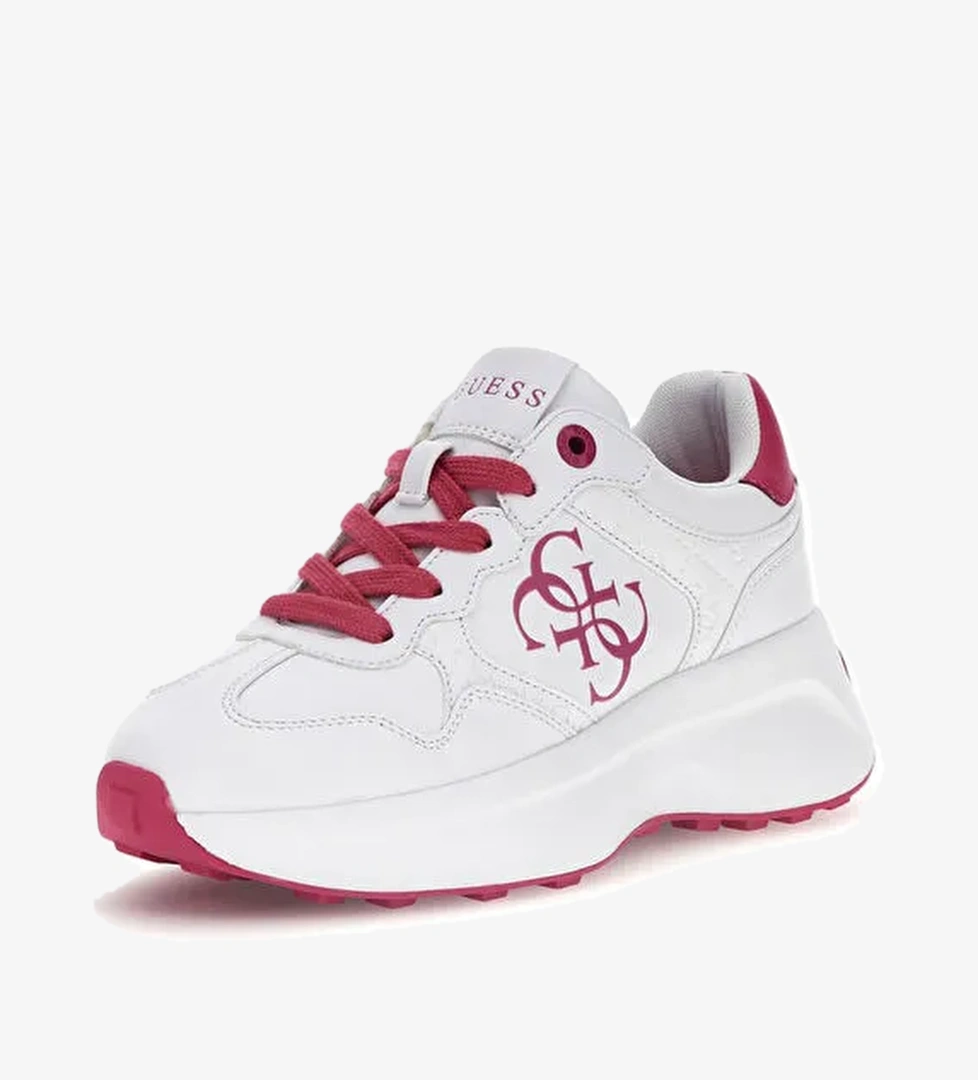 Guess Beyaz Kadın Sneaker FLPLUCELE12-WHIFU - Görsel 1