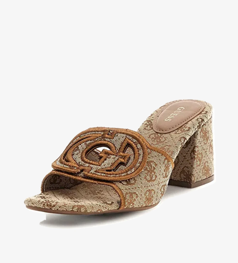 Guess Guess Kahverengi Kadın Topuklu Terlik FLJGEEFAL03-BEIBR model görseli