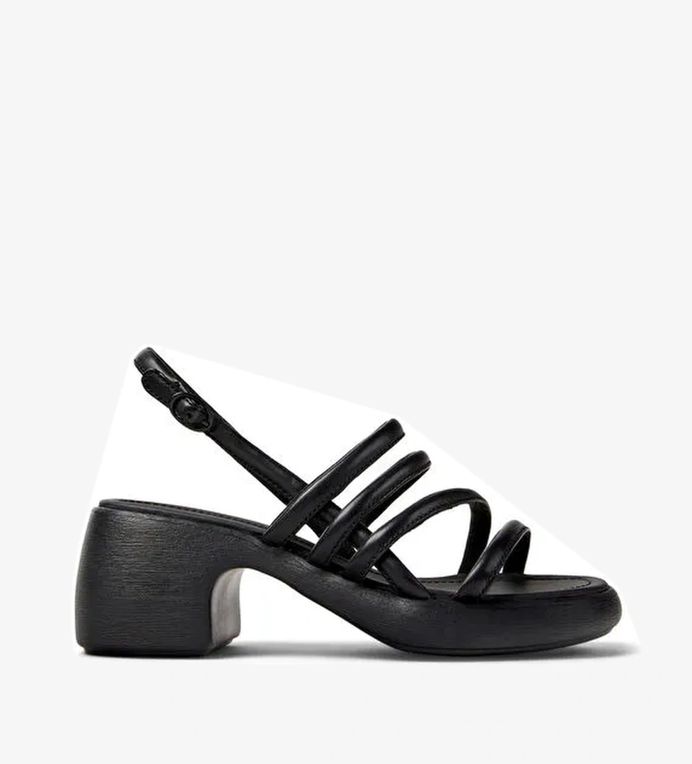 Camper Camper Siyah Kadın Deri Sandalet K201723-001 model görseli