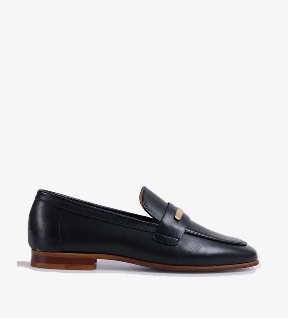George Hogg George Hogg Siyah Kadın Deri Loafer Z-8954 - 8.999₺ - Boyner
