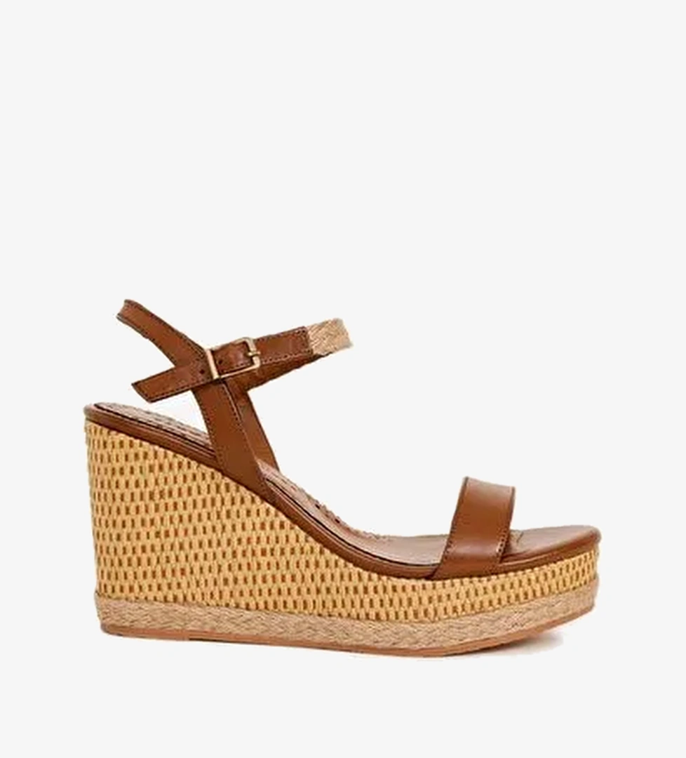 İnce Bantlı Dolgu Espadril - Görsel 1