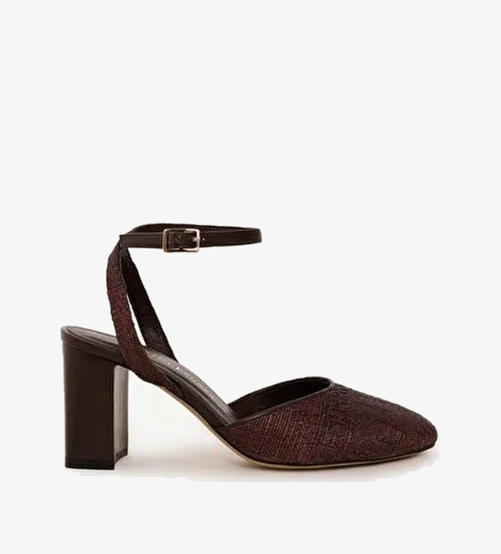 Bilek Bantlı Topuklu Ayakkabı - Görsel 1