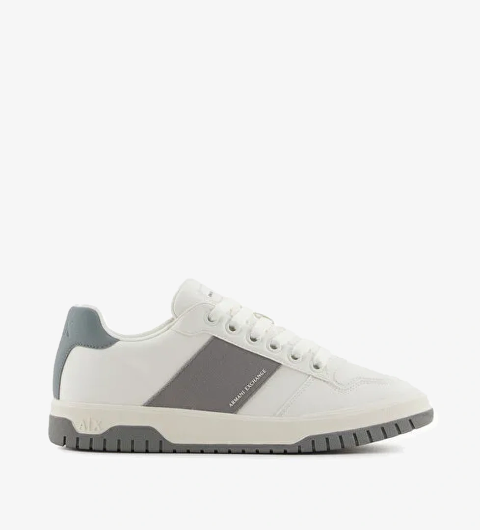 Armani Exchange Ekru Erkek Sneaker XUX257 - Görsel 1