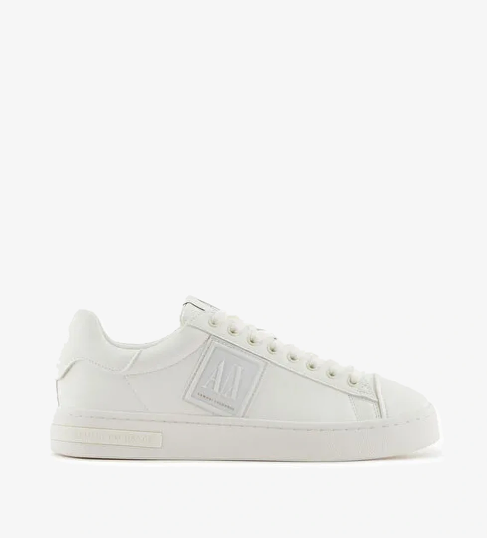 Armani Exchange Ekru Erkek Sneaker XUX252 - Görsel 1