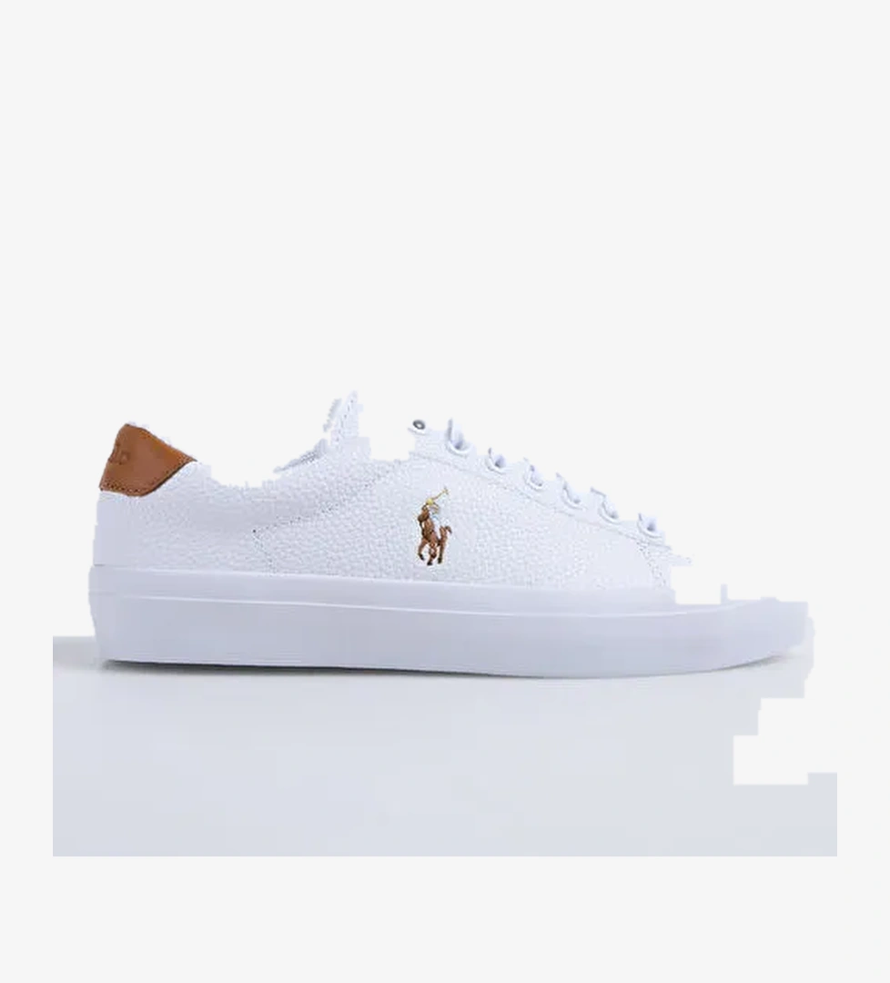 Polo Ralph Lauren Beyaz Kadın Deri Sneaker LONGWOOD