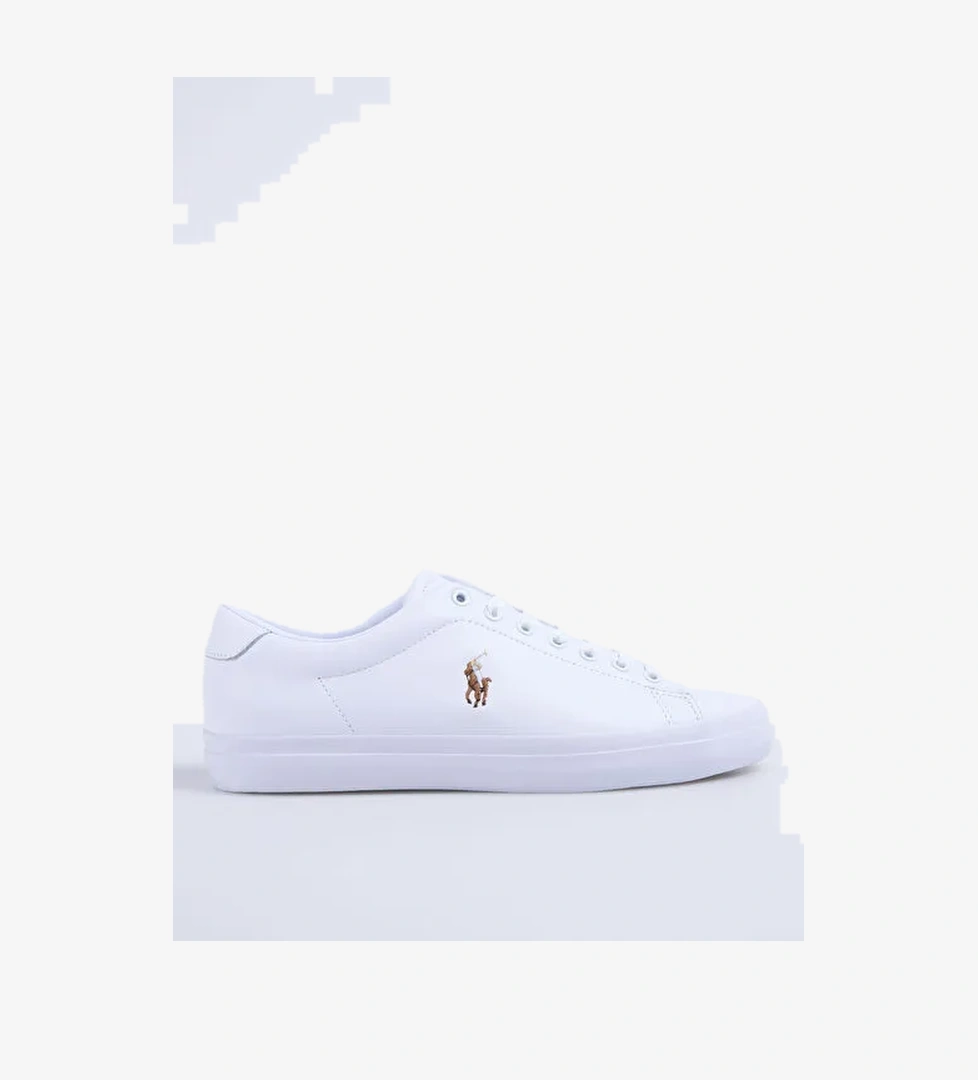 Polo Ralph Lauren Beyaz Erkek Deri Sneaker Longwood - Görsel 1