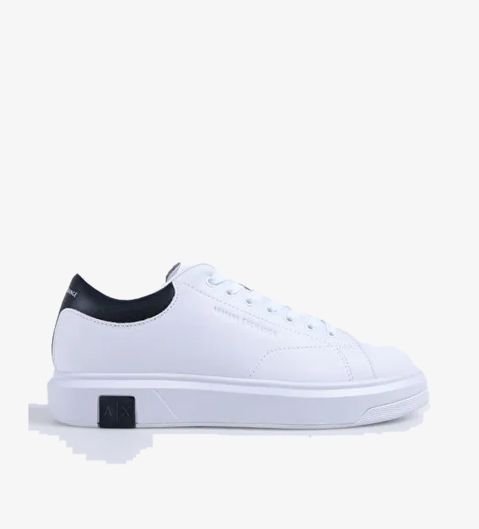 Armani Exchange Beyaz Erkek Deri Sneaker XUX123