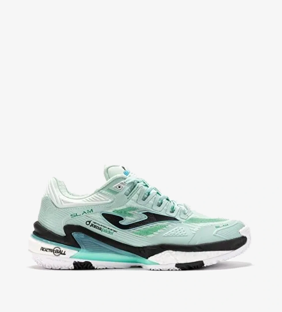 Joma Slam Kadın Turkuaz Tenis – Padel Ayakkabısı TSLALS2527OM - Görsel 1