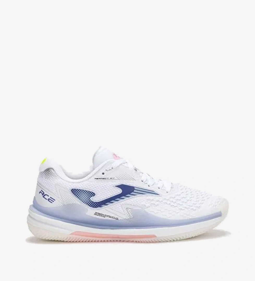 Joma Ace Kadın Beyaz Toprak Kort Tenis Ayakkabısı TACLS2502C - Görsel 1