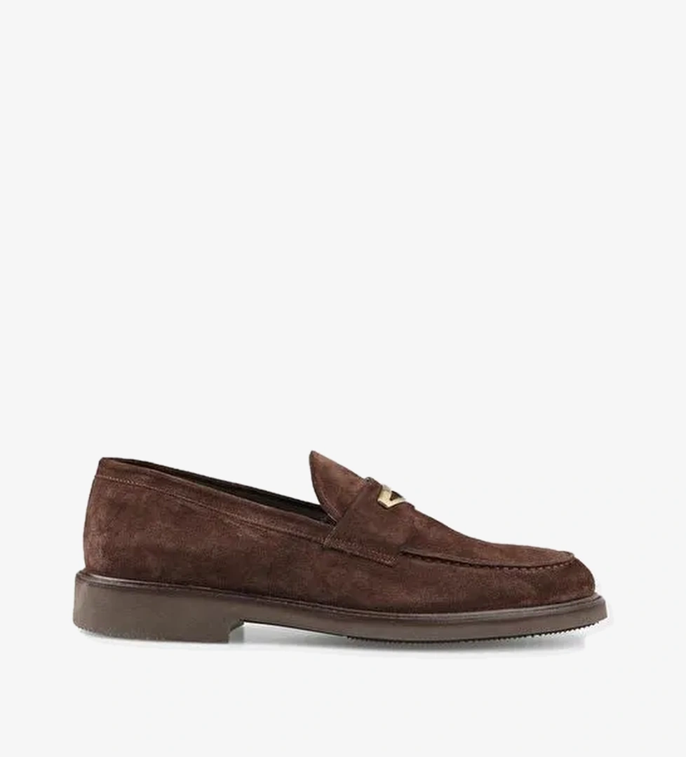 Kahve Deri Erkek Klasik Ayakkabı - Görsel 1