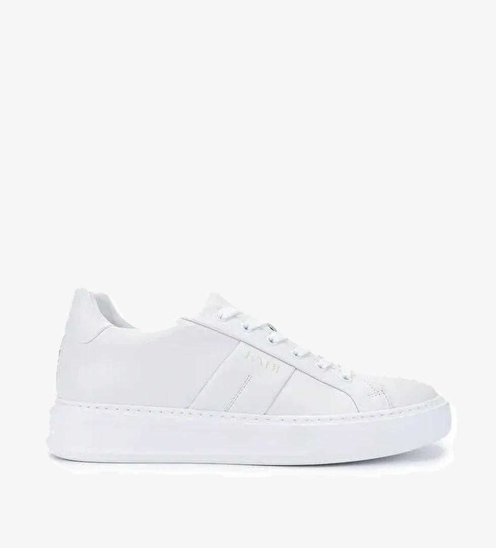 Fabi Erkek Hakiki Deri Beyaz Sneakers & Spor Ayakkabı - Görsel 1