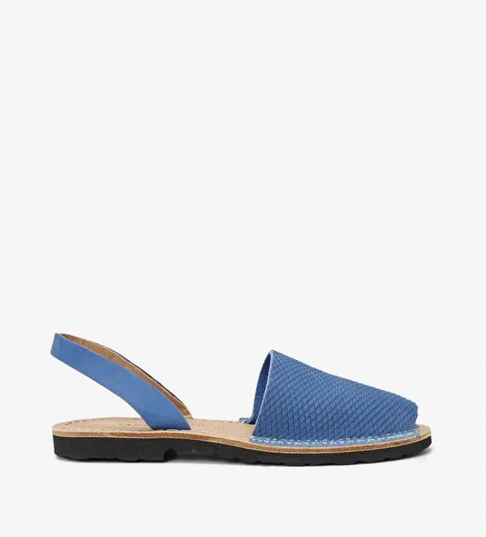 GELENEKSEL İSPANYA MODELİ DERİ ESPARDENYA - Görsel 1