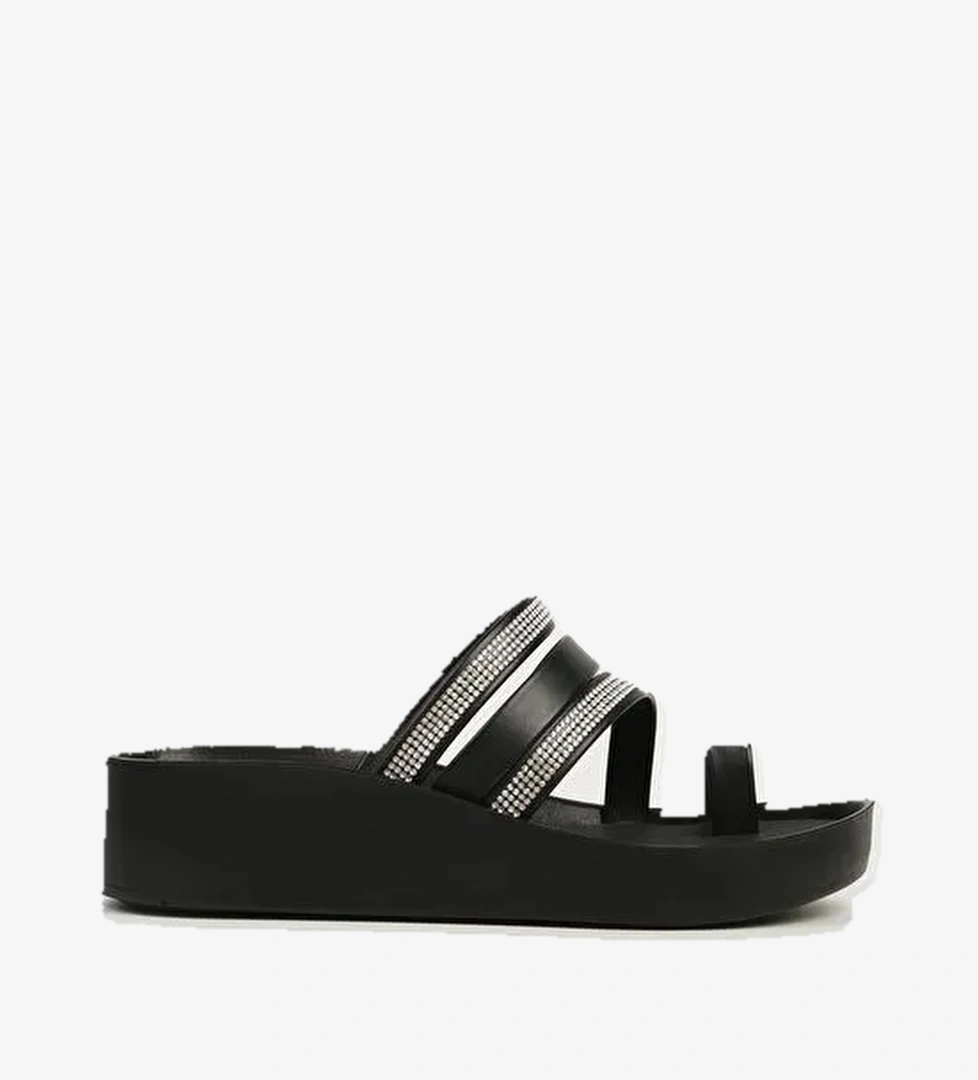 Pierre Cardin Siyah Kadın Terlik PC-7510 - Görsel 1