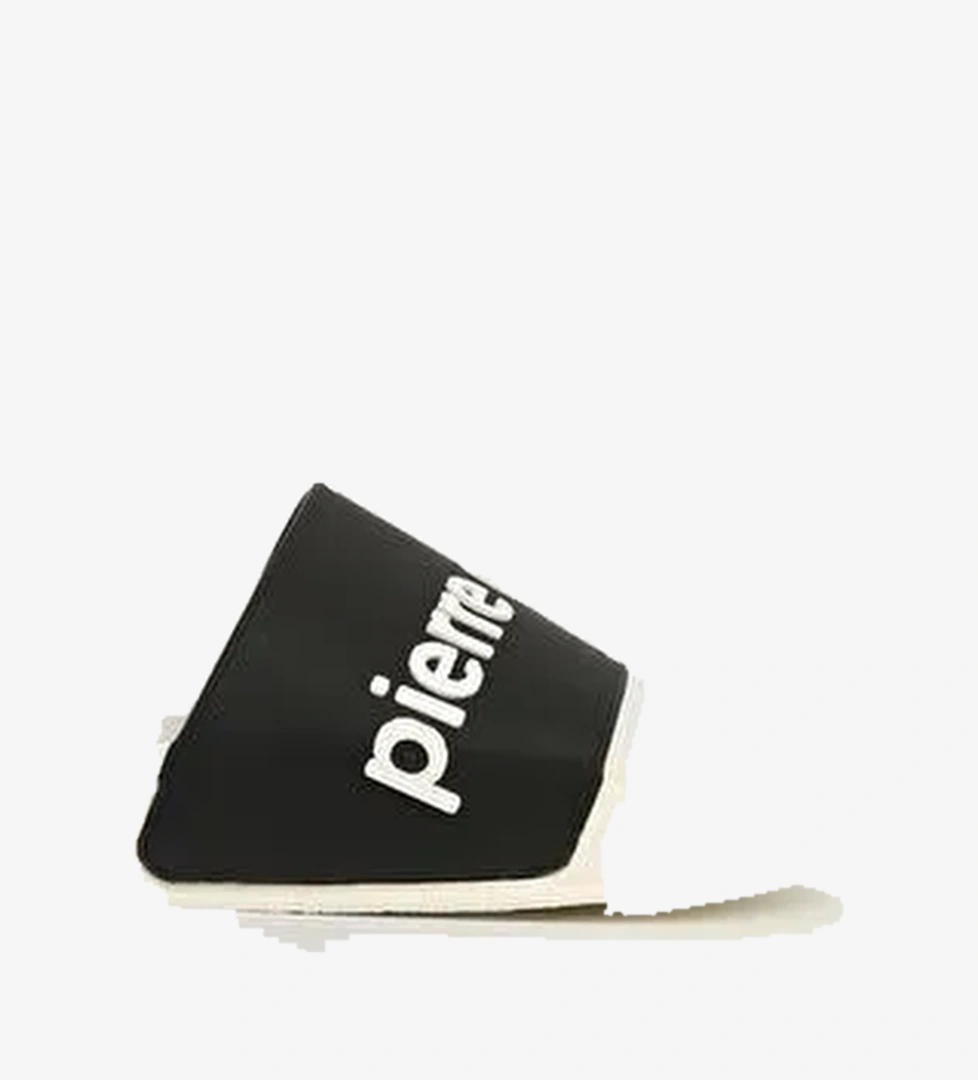 Pierre Cardin Beyaz Siyah Kadın Terlik PC-7436 - Görsel 1