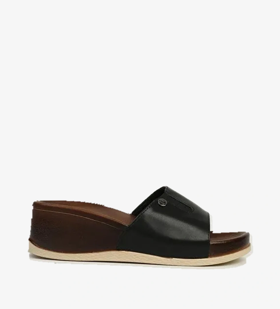 Pierre Cardin Siyah Kadın Terlik PC-7421 - Görsel 1