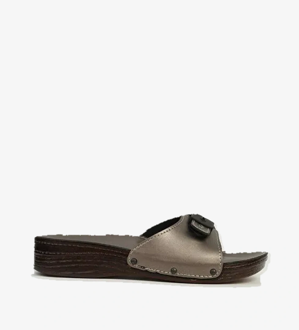 Pierre Cardin Gri Kadın Terlik PC-7265 - Görsel 1